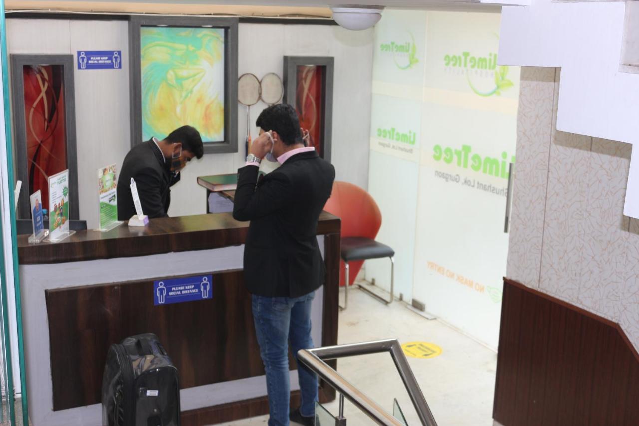 Lime Tree Hotel Sushant Lok Gurgaon Sector 29 Next To Iffco Chowk Metro Exteriér fotografie